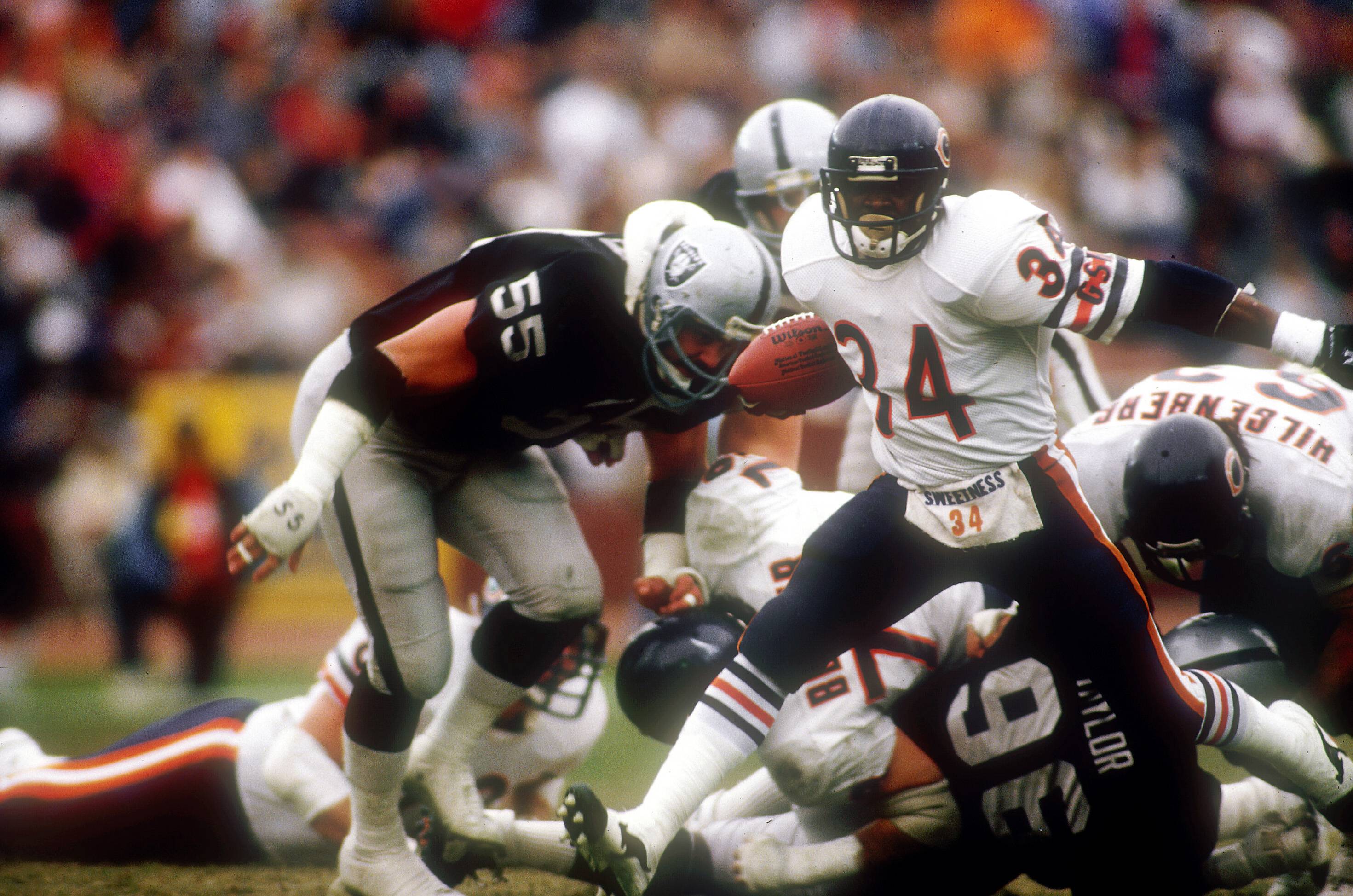 alter Payton (Chicago Bears, 34)